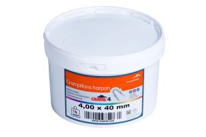 Staples galv. 4x40  (5kg box = 600pcs)