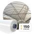 Tunnelfolie Diffuus UV-open 18m x 150m - 150 micron